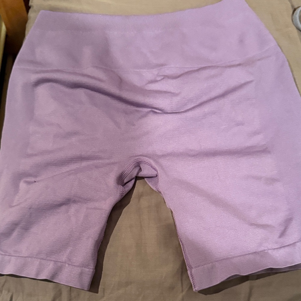 Women's Lavender Bike Shorts